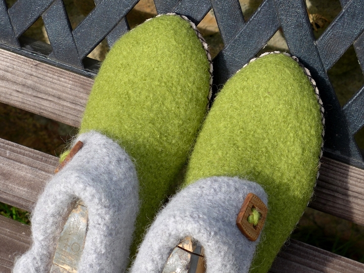 Strick- und Filzanleitung: One-Step-Filzbooties Gr. 20 - 45