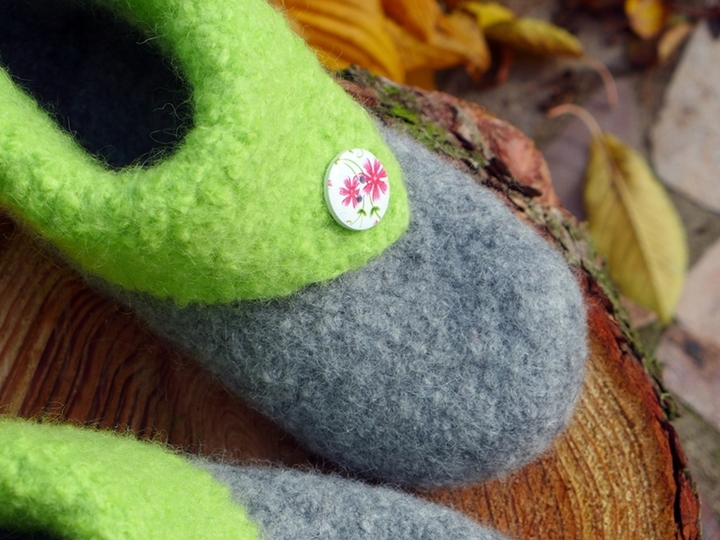 Strick- und Filzanleitung: One-Step-Filzbooties Gr. 20 - 45