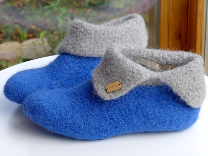 Strick- und Filzanleitung: One-Step-Filzbooties Gr. 20 - 45