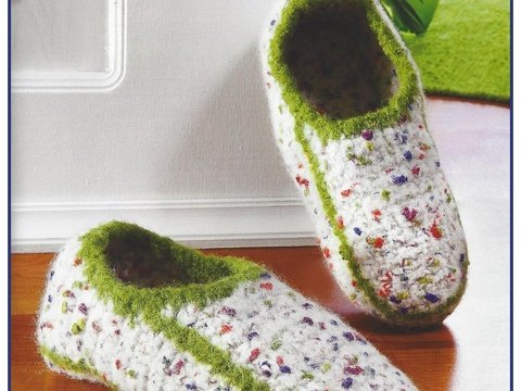 Puschen "Evergreens" Häkeln & Filzen