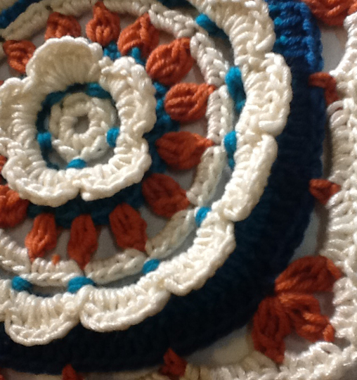   Fünfeckiges Granny „Wimpernschlag“