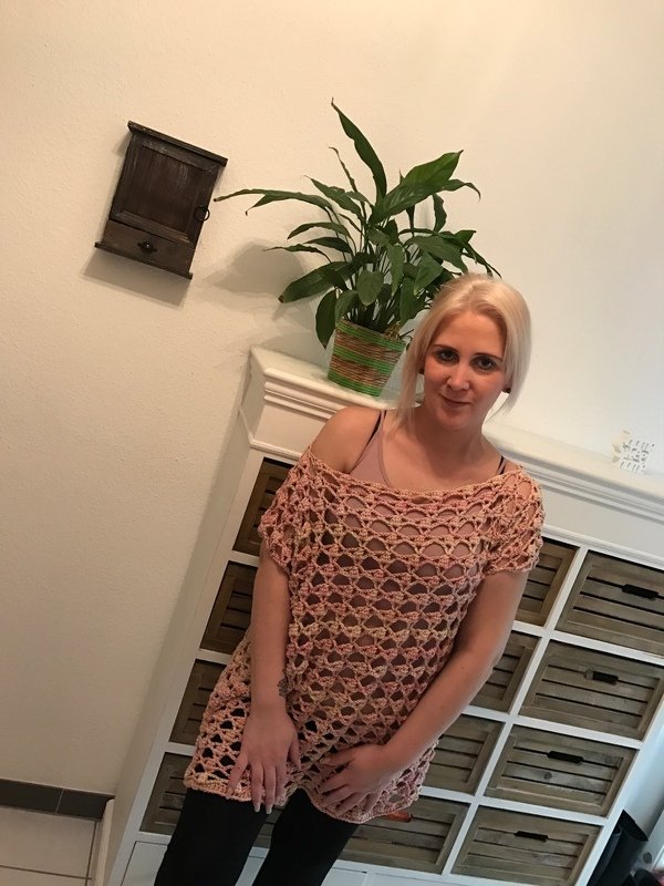 Häkelanleitung Netzshirt "Lilly" - unisize/oversize - Bild 3