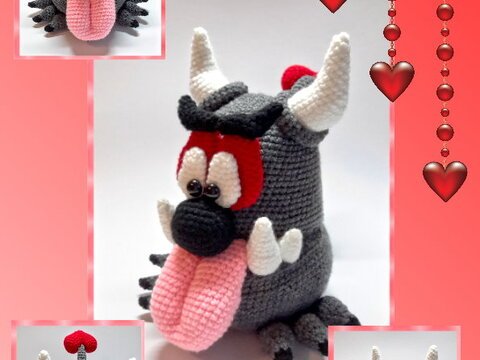 Häkelanleitung Monster in Love, Amigurumi