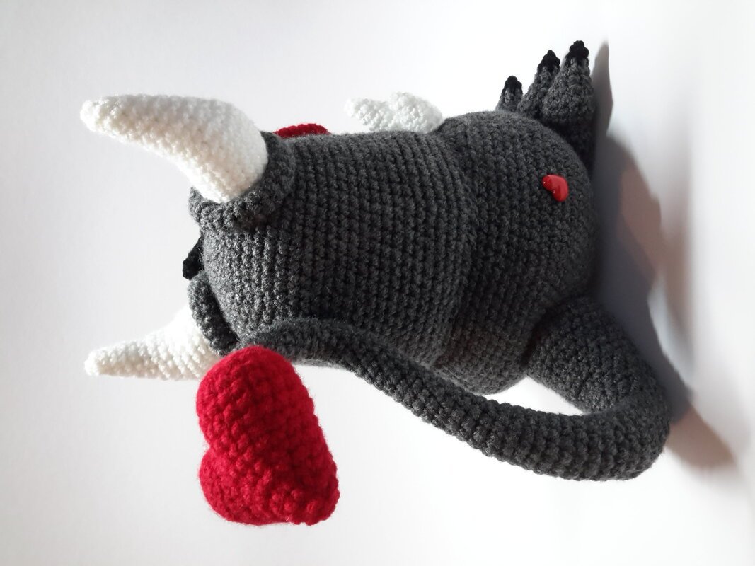 Häkelanleitung Monster in Love, Amigurumi - Bild 4