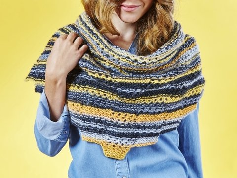 Stricktuch "Staffellauf"