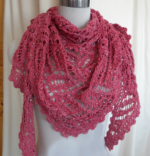 Stricktuch "Zuckerwatte"