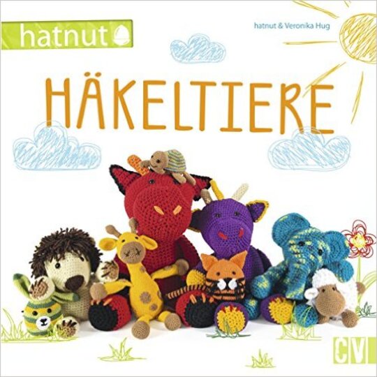 Häkeltier "Kuh" aus hatnut-Wolle
