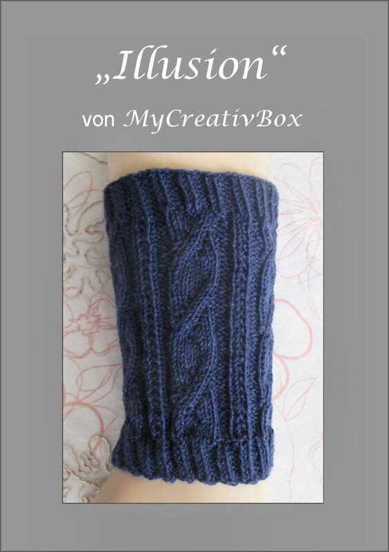 Beinstulpen "Illusion" - für Erwachsene, gestrickt