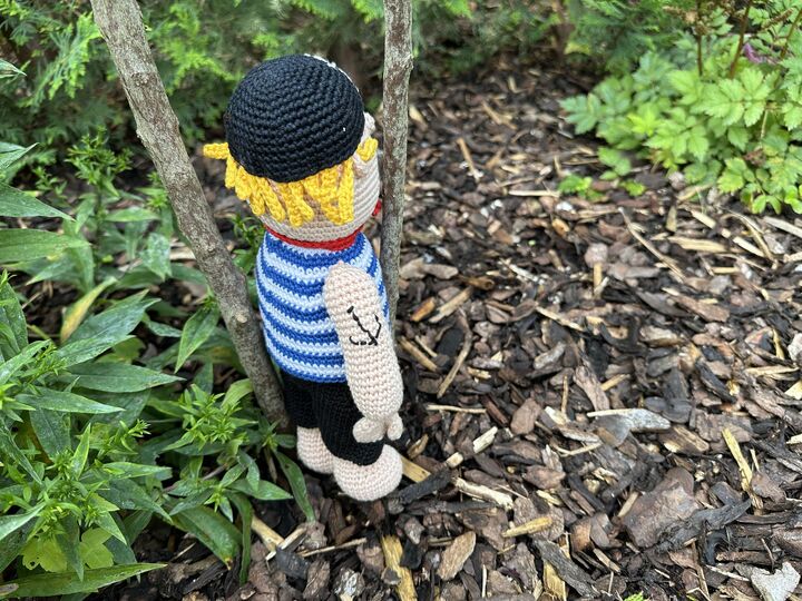 Häkelanleitung - Pietro Pirat