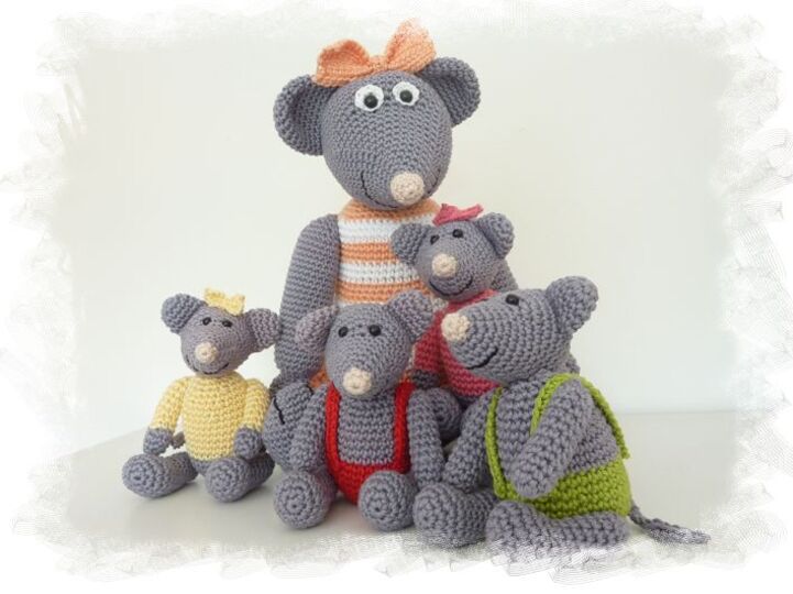 Häkelanleitung - Lena Leseratte