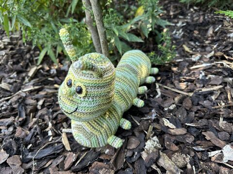 Häkelanleitung - Ricardo Raupe