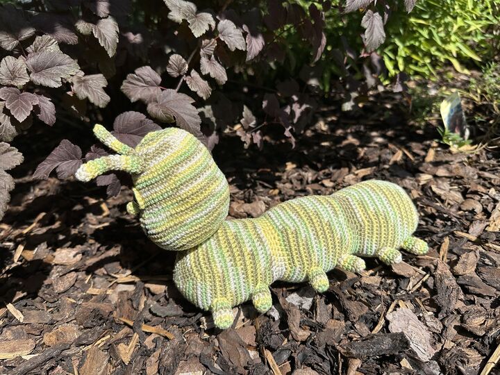 Häkelanleitung - Ricardo Raupe