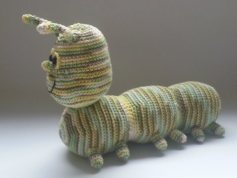 Raupe Ricardo - Häkelanleitung