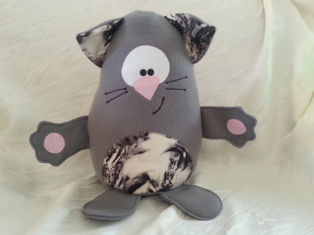 Nähanleitung - Kuschelmonster Caty