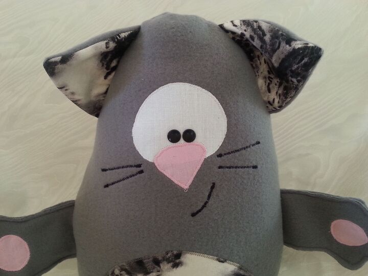 Nähanleitung - Kuschelmonster Caty