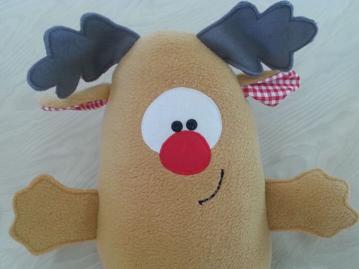 Nähanleitung - Kuschelmonster "Elchy"