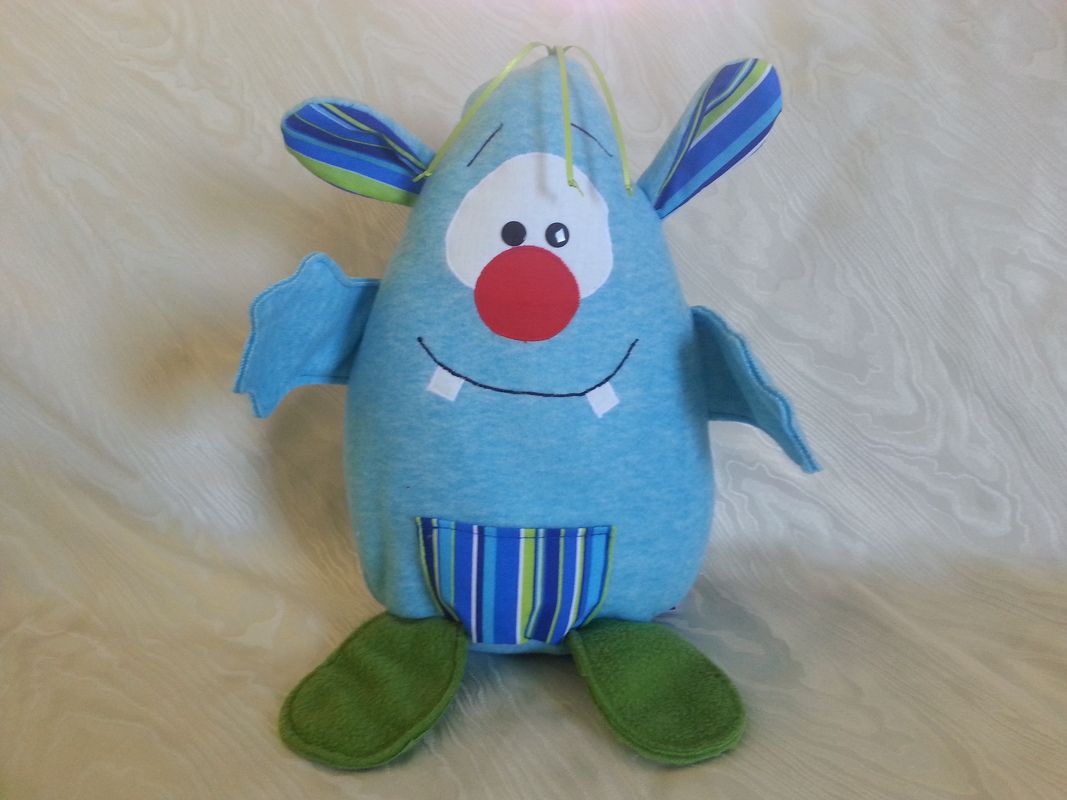 Nähanleitung - Kuschelmonster Sky