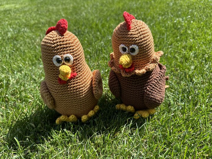 Häkelanleitung - Henry & Henriette