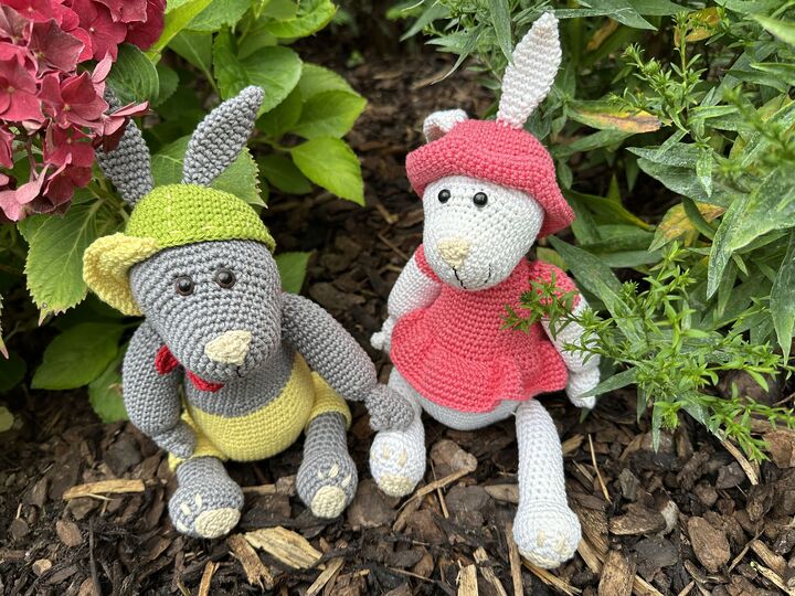 Häkelanleitung - Hanna & Hannes