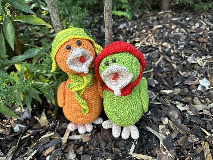 Häkelanleitung - Victor & Victoria Vogel