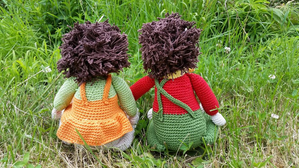 Häkelanleitung - Ingo & Ines Igel