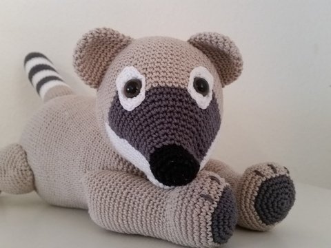 Nino Nasenbär - Häkelanleitung