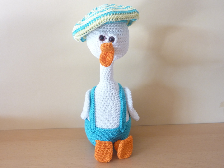 Häkelanleitung - Gino Gans