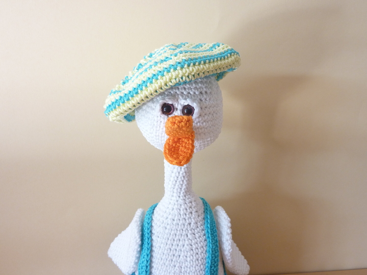 Häkelanleitung - Gino Gans