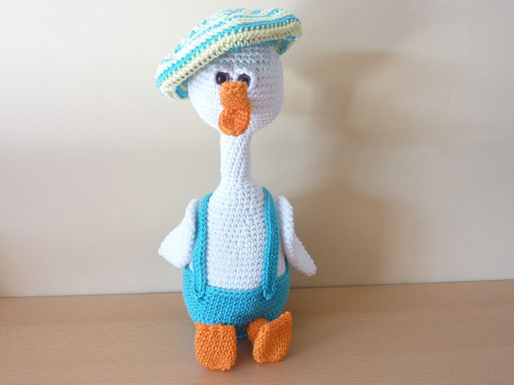 Häkelanleitung - Gino Gans