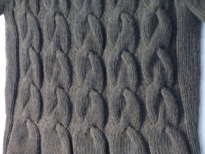 Kurzarmjacke mit Zopfmuster; E-Book