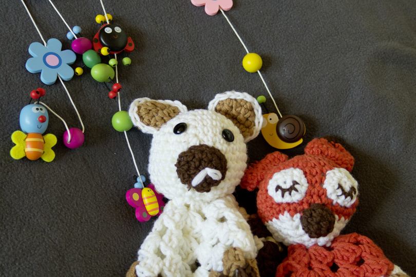 Schnuffeltuch Fuchs oder Bär