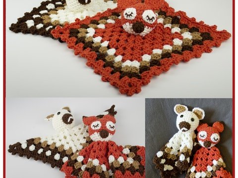 Schnuffeltuch Fuchs oder Bär