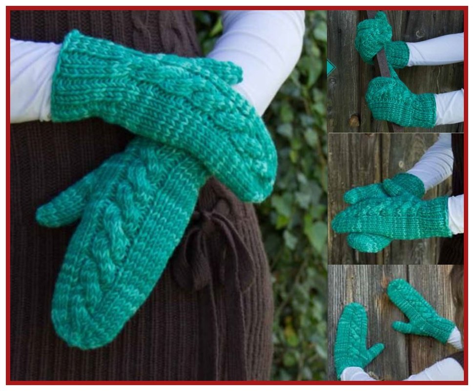 Fäustlinge Stricken