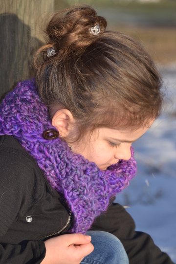 - JOYCE - Bommelmütze und Loop Set, alle Größen, Wintermütze und Wickelschal mit Knöpfen