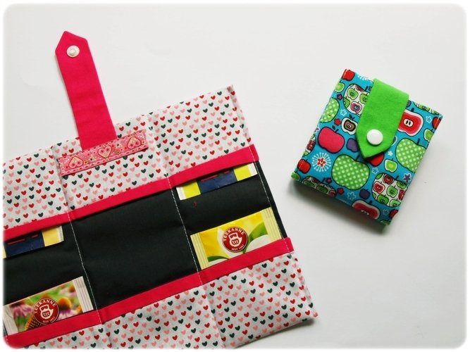 Nähanleitung Teebeuteltasche - kostenlos - Bild 2