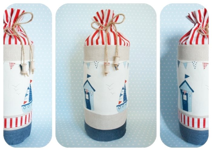 Nähanleitung Türstopper, maritim 