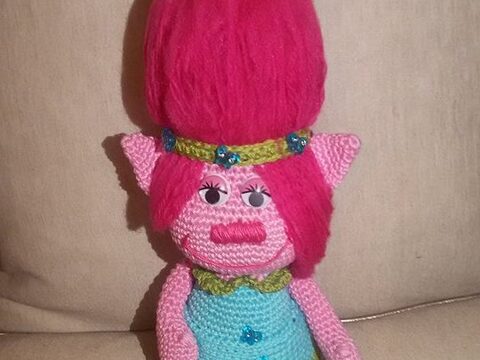Häkelanleitung Trolliges Püppchen