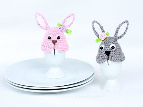 Dekoration (Eierwärmer) "Osterhase"