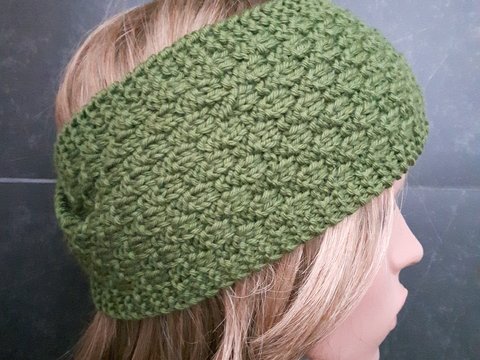 Stirnband stricken, einfache Anleitung