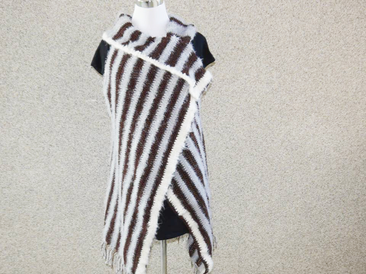 Longweste zum Häkeln