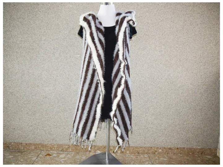 Longweste zum Häkeln