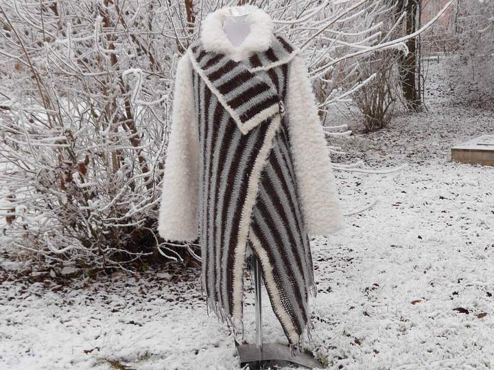 Longweste zum Häkeln