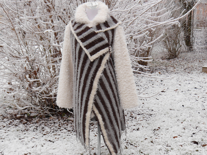 Longweste zum Häkeln