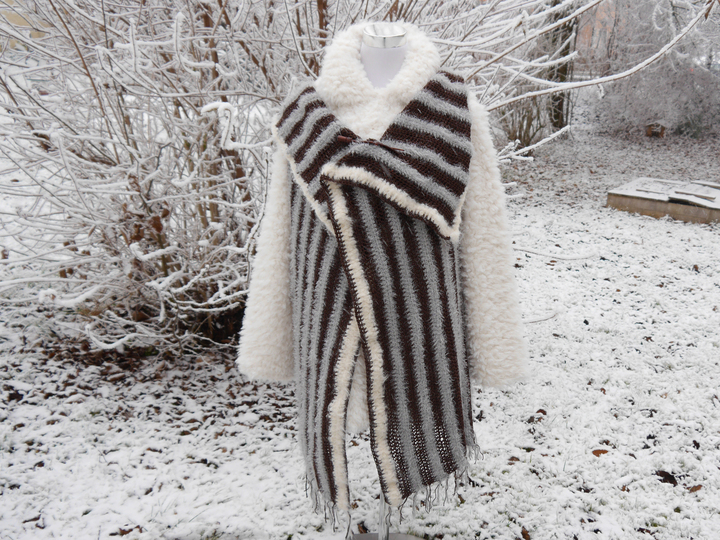 Longweste zum Häkeln