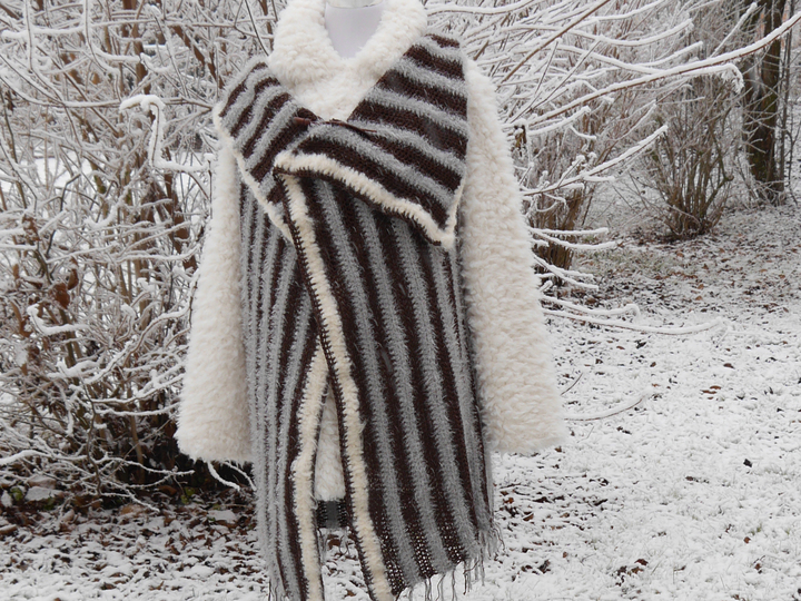 Longweste zum Häkeln