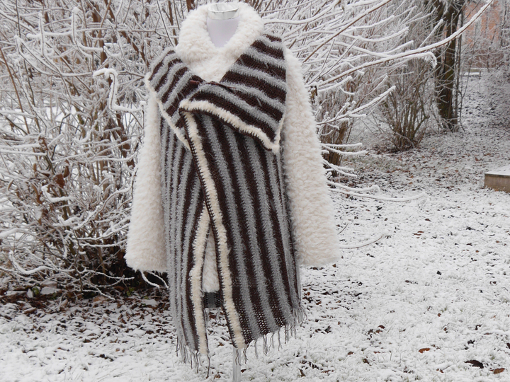 Longweste zum Häkeln