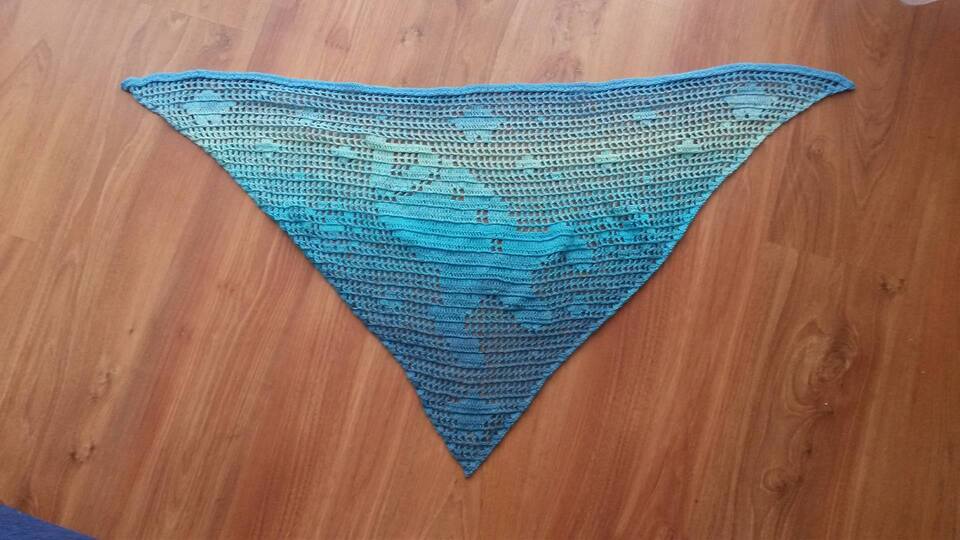 Motivtuch für Kinder "Rakete"