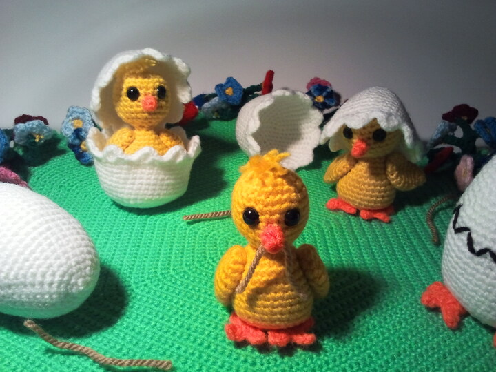 PDF Häkelanleitung - Amigurumi - Oster Küken