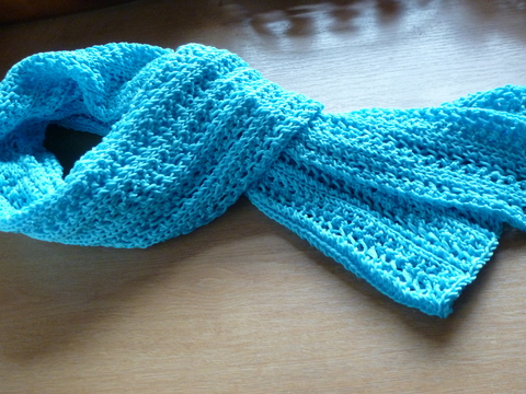 Sommerschal,  gestrickt