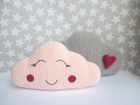 Kissen Wolke - Häkelanleitung